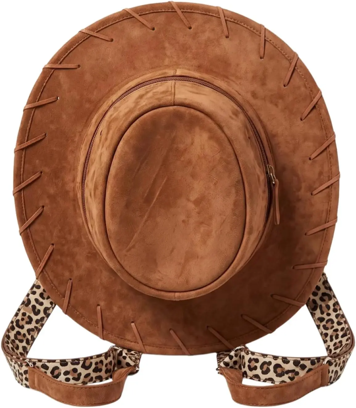 Cowgirl Hat Backpack, Hat Shaped Western Style Bag for Country Concert, Music Festival, Rodeo, Travel Casual Daypack, Novelty Fashion Statement Backpack