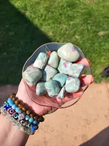 Ruby Fuschite Polished Tumbles