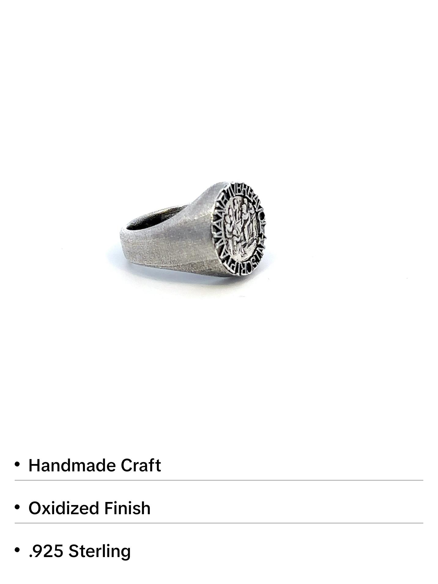 Medallion Signet Ring