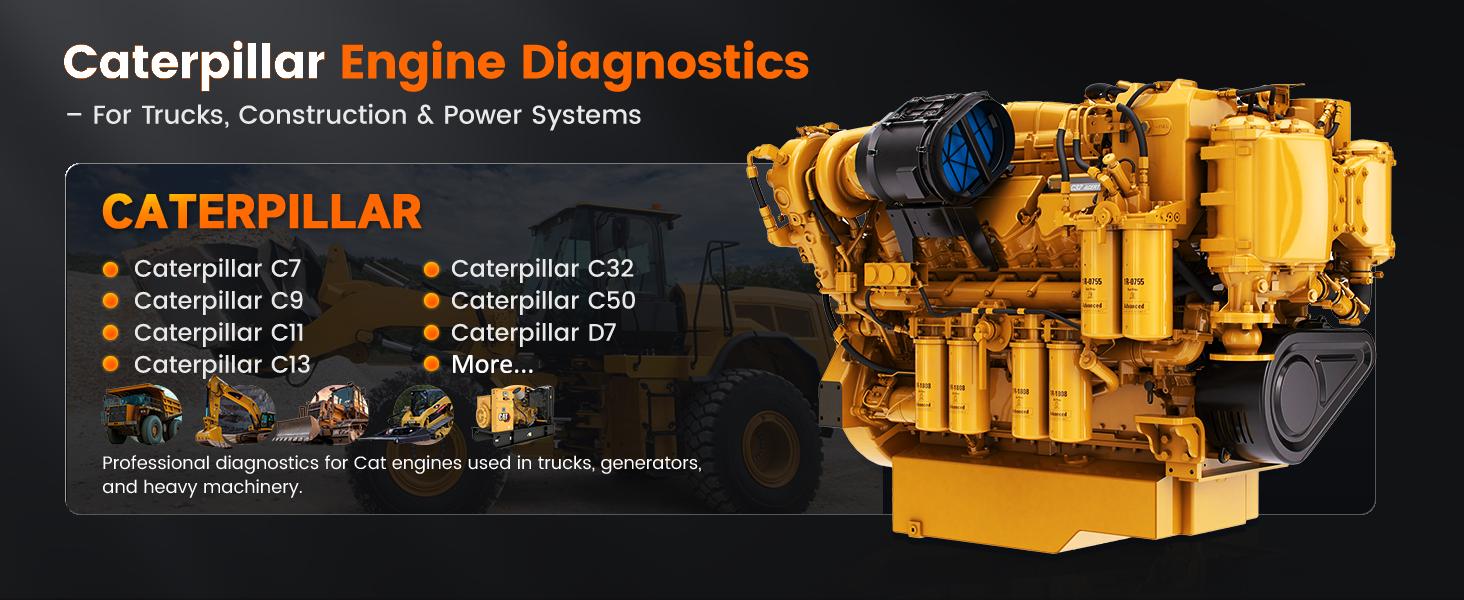 ANCEL HD7000 Elite 7'' Heavy Duty Truck Scanner with DPF Regen, Speed Limit, Idle Reset & Service Reset, Full System HD OBD Diesel Diagnostic Tool for Cummins Detroit Volvo CAT Paccar International