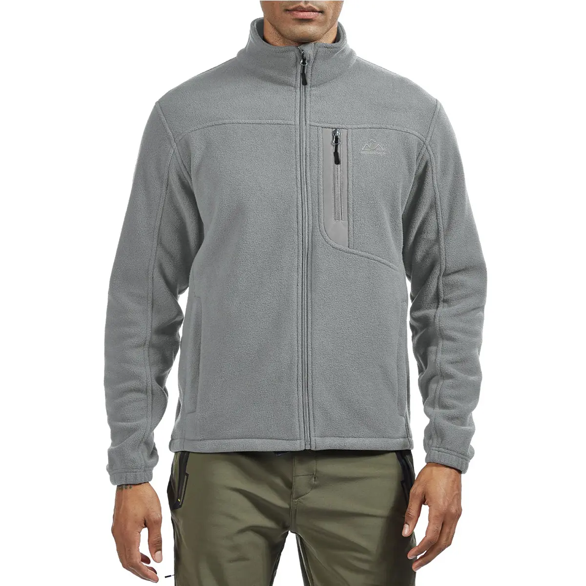 Men's Fleece Jackets Full Zip Lightweight Outdoor Hiking Jackets Winter Coats