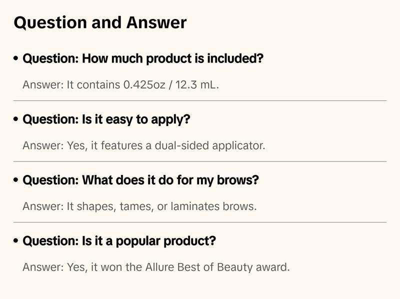 Huebrow™ Clear Setting Eyebrow Gel