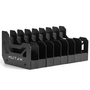 Mutak 2026 EVA Soft Foam Pistol Rack for Gun Safe] – Handgun Organizer with 4-8 Slots Portable Protector