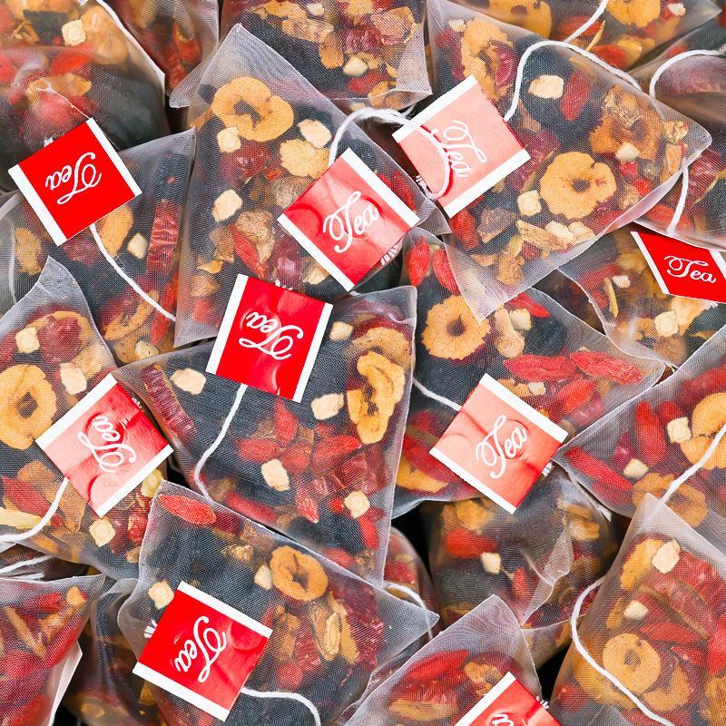 Natural Energy Boost Tea with Real Ginseng & Maca Root | Traditional Kidney Support Herbal Blend for Fatigue & Focus | Pre-Workout Drink & Office Essentials | Sugar-Free Tea Bags (20-60 Count)