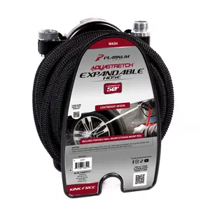 Platinum Series Expandable AquaStretch Garden Car Wash Hose 50ft