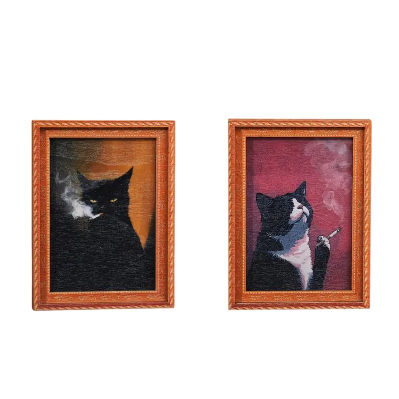 2pc Cute Cat Refrigerator Magnet, Fridge Magnet, Adorable Cat Design, 3 Styles, Home Office Decor, Holiday Gift, Kitchen Supplies, Birthday Present