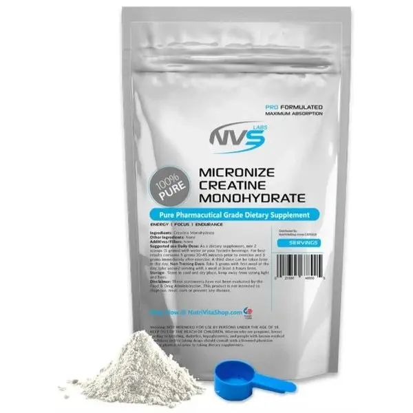 200 Servings! 1000g Ultra Micronized Creatine Monohydrate Powder Pharmaceutical