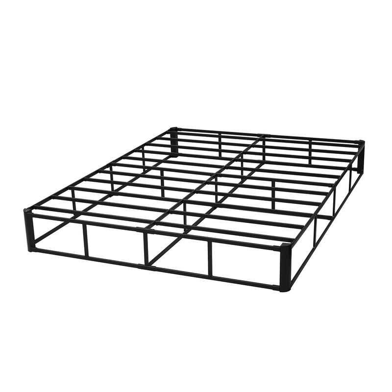 VEVOR Box Spring,  Queen Size Bed Frame with Washable Fabric Cloth, Heavy Duty Metal Frame for Queen Bed, 9 in Mattress Foundation, 3500 lbs Max Weight Capacity, Easy Assembly, 79.1L x 59.6W x 9.1H in