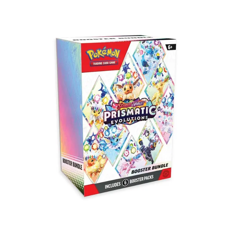 Pokemon English SV8.5 Prismatic Evolutions Booster Bundle CARDS LIVE OPENING