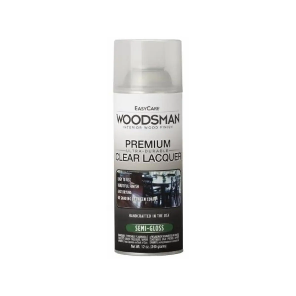 212 MAIN 12oz Handheld Protective Lacquer Spray Finish for Wood/Metal, Furniture, Cabinets, Doors & Woodwork (Automotive & Motorcycle Paint Care)