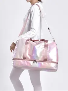 Minimalist Waterproof Large Capacity Ombre Zip Travel Bag, Travel Duffel Bag, Large Capacity Travel Bag,Lightweight Zipper Travel Bag, TravelBag for Women & Men