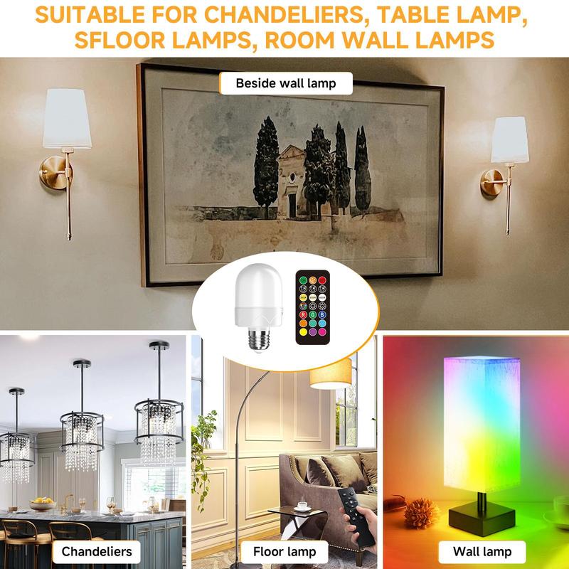 Rechargeable Emergency Light Bulbs  Battery Powered LED Light Bulb 6000K Daylight E26 120 Volt 9W 60W Equivalent with 1200mAh for Home Power Outage Camping Hurricane