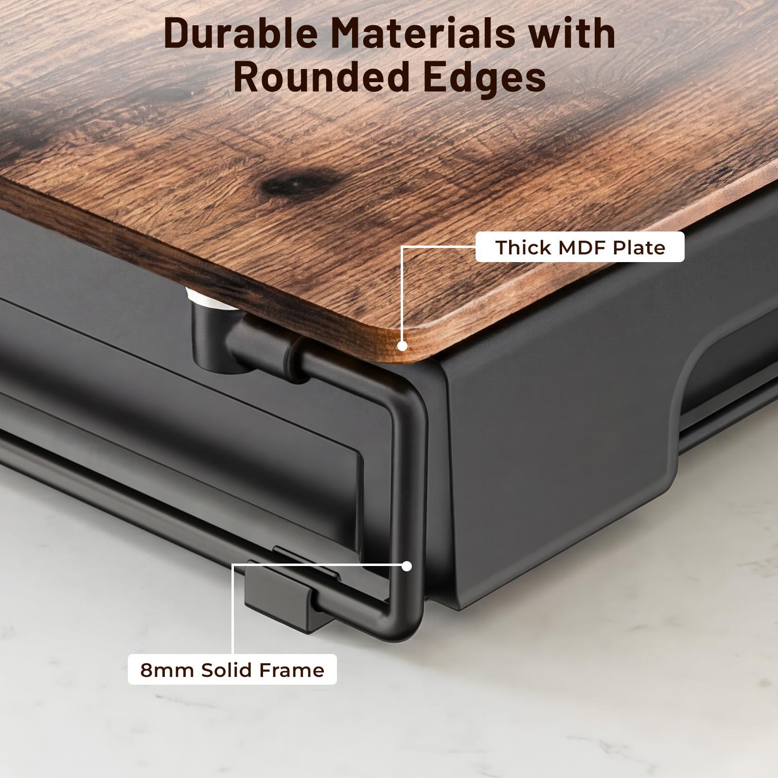 EVERIE Rustic Brown Wooden Coffee Pod Drawer Slide-Out Organizer Holder Compatible With Nespresso Vertuo Capsules 40 Large or 52 Small for Kitchen Countertop & Coffee Bar EVERIE Rustic Brown Wooden Coffee Pod Drawer Slide-Out Organizer Holder Compatible With Nespresso Vertuo Capsules 40 Large or 52 Small for Kitchen Countertop & Coffee Bar