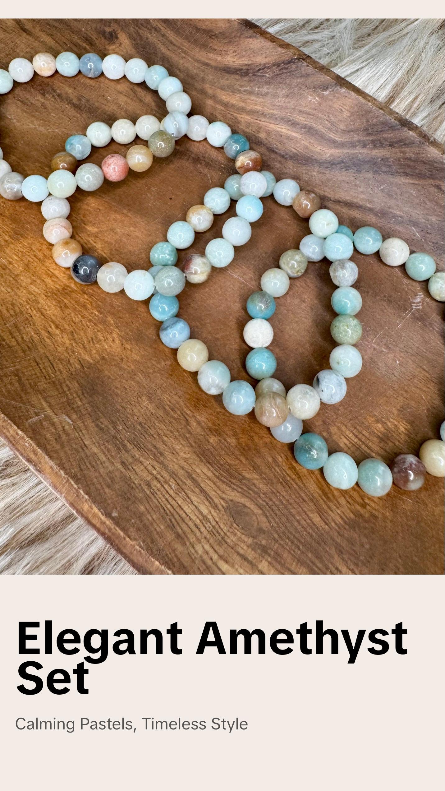 Amazonite 8mm Sphere Bracelets - Natural Beads in Various Colors, Round Design, Elegant and Unique Jewelry