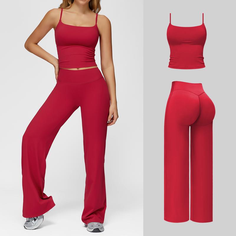 MFVIM Women's Sports Suit, Comfortable and Stylish Activewear Set for Workouts, Perfect for Yoga and Gym Sessions