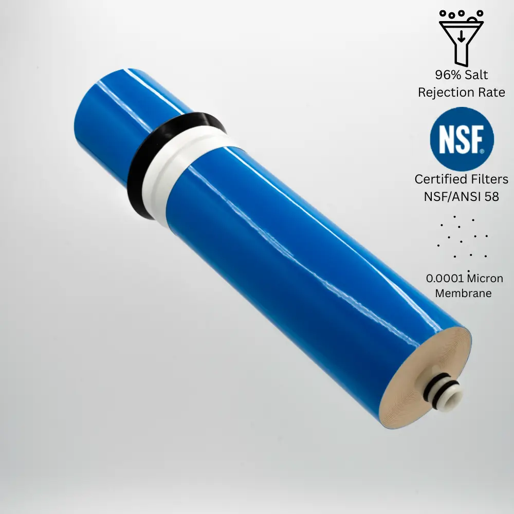 AquaByte Generic Reverse Osmosis Water Filter 3013-800 with 12 Months Warranty 0.0001 Micron TFC Membrane for PFAS Virus & Bacteria Removal Certified NSF/ANSI 58