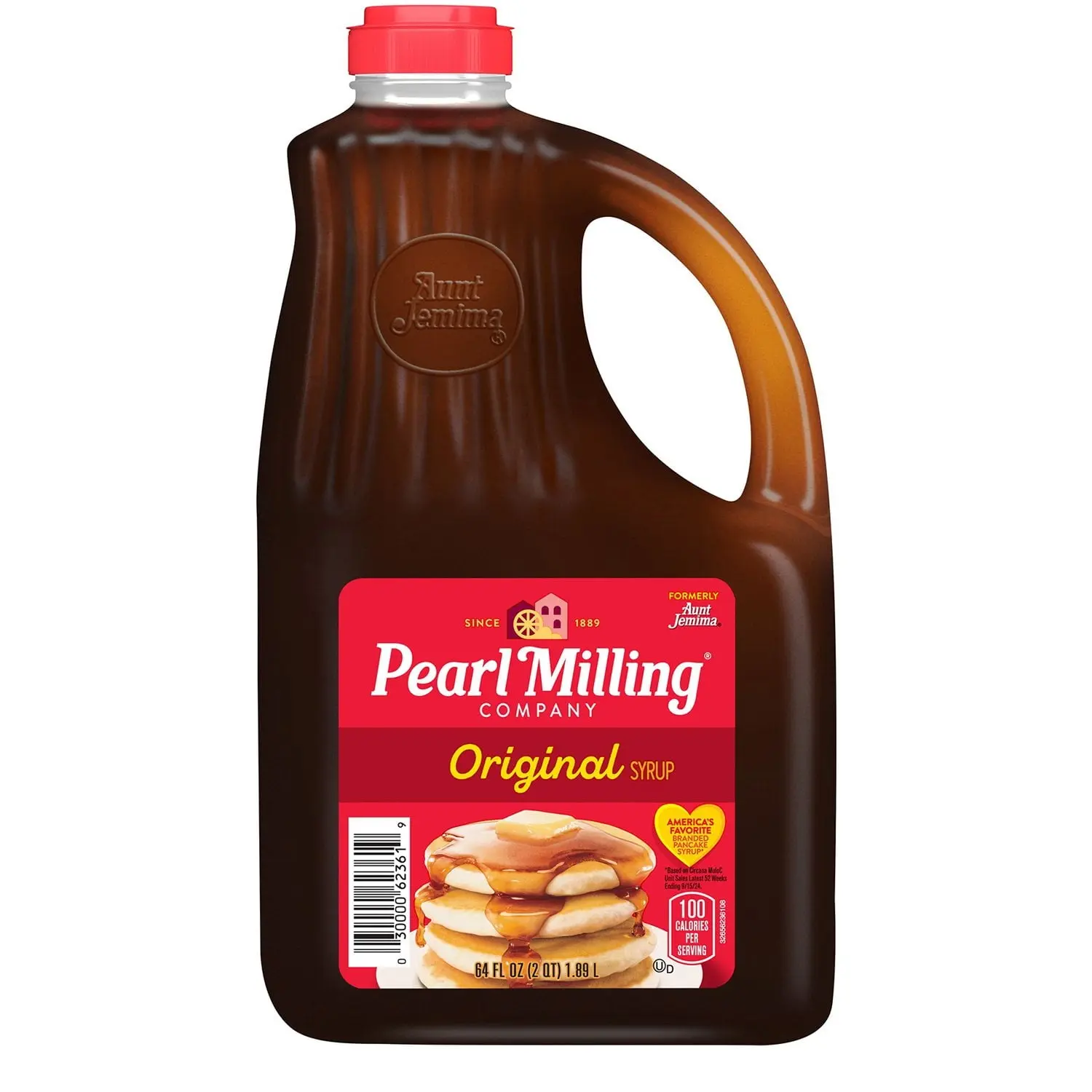 Pearl Milling Company Original Syrup, 64 oz – Classic Pancake & Waffle Syrup with Rich, Smooth Flavor