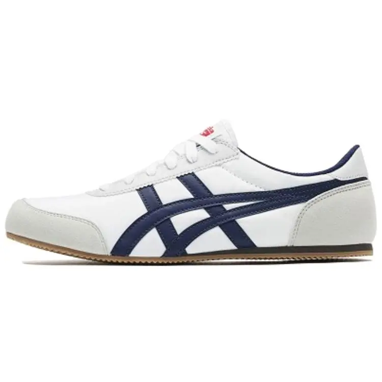 Onitsuka Tiger Track Trainer White Blue' Retro Low Top Unisex D318N-0150