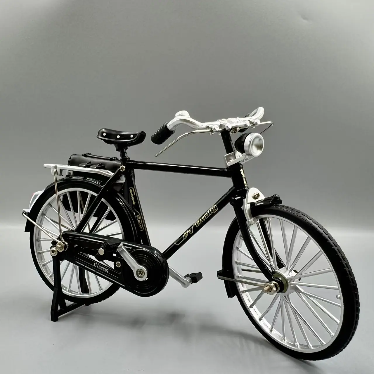 DIY Retro Bicycle Model Kit (opp Bag), Sliding Assembly Model Set, Miniature Models, Mountain Bike Collection, Collectible Home Decor, Perfect New Year Gift Halloween Easter, Vintage Decor
