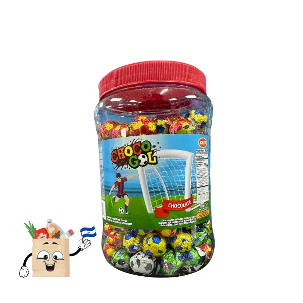 Choco Gol Chocolate Candy 150 Units - Soccer Ball Shaped Sweets for Kids & Adults - Perfect for Parties & Celebrations