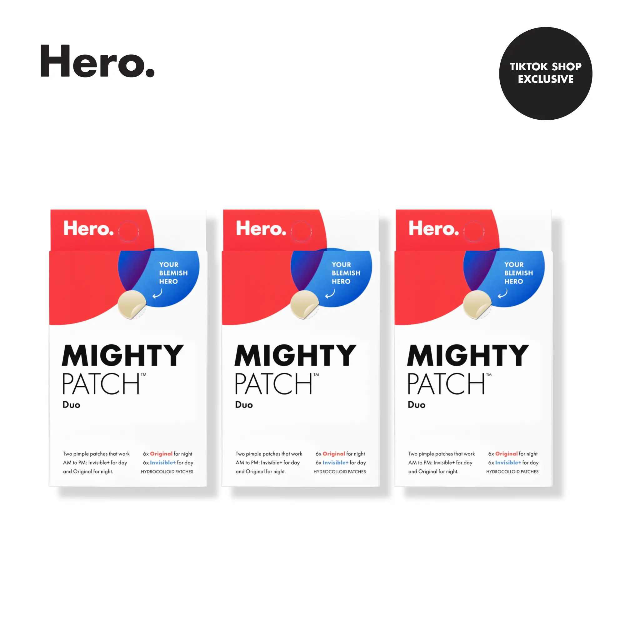 Hero Mighty Patch Day & Night Trio Bundle Hero Mighty Patch Day & Night Trio Bundle