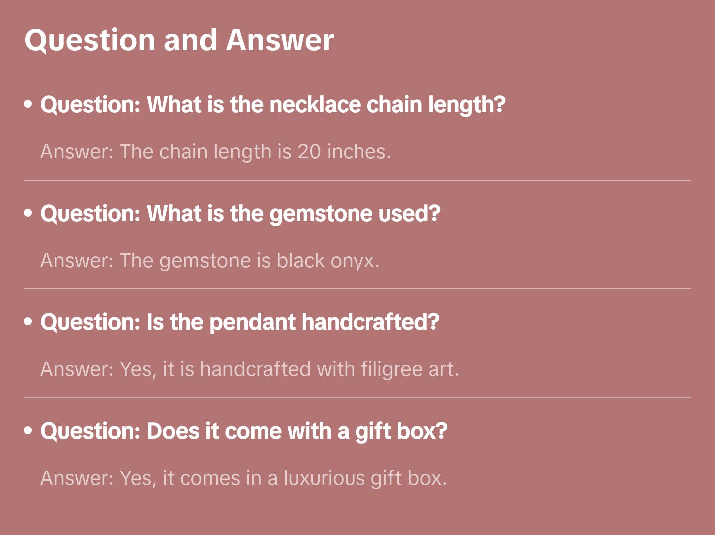 Filigree Art Owl Figured Black Onyx Gemstone Women Silver Pendant Necklace