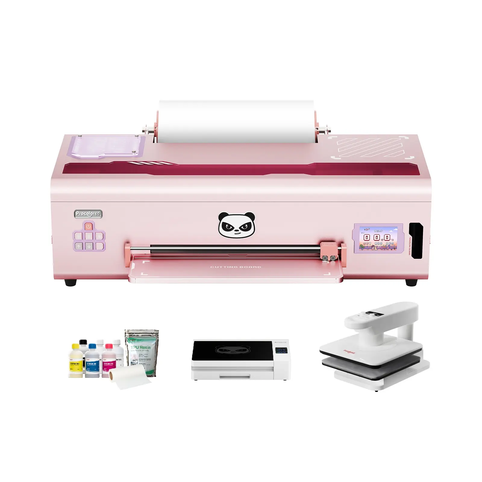 Procolored K13 Lite A3 DTF Printer with Premium Smokeless Oven and Heat Press Machine, 13" T-Shirt Printing, LiteHead Technology, Easy Maintenance, for Small Business & Home Studio