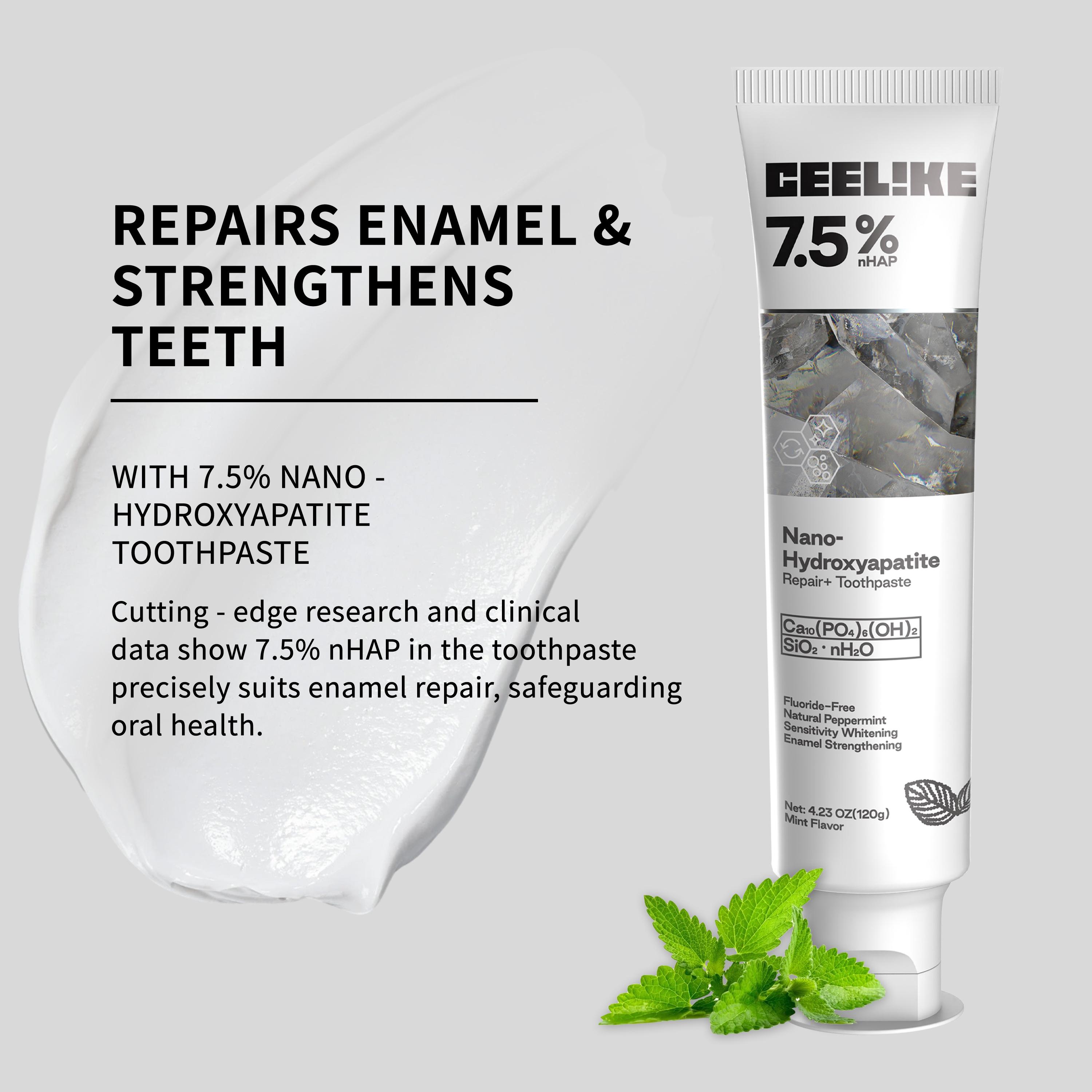 Ceelike Toothpaste & Toothbrush Combo Set, High-Efficiency Cleaning, Essential Oral Care Kit for Family