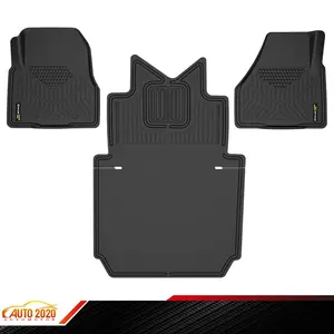 All Weather TPE Waterproof Floor Mats Fits 2018+ Freightliner Cascadia
