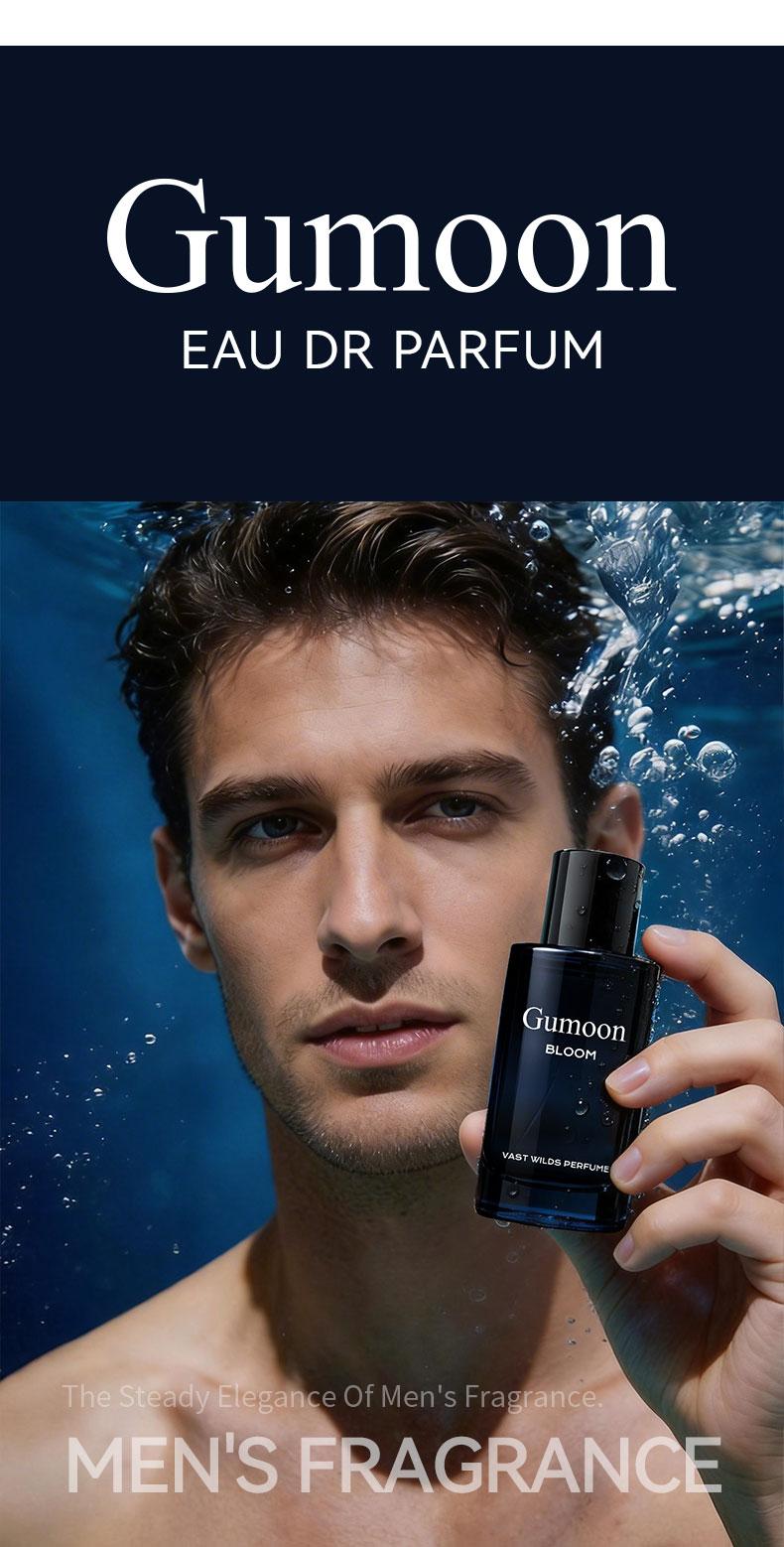 Gumoon "Wilderness" 50ml (Unisex) | EDP — A blend of bergamot, lavender, and pepper, presenting a complex woody aroma | A long-lasting, intense wilderness scent suitable for both men and women | An exquisite choice for premium gifting.