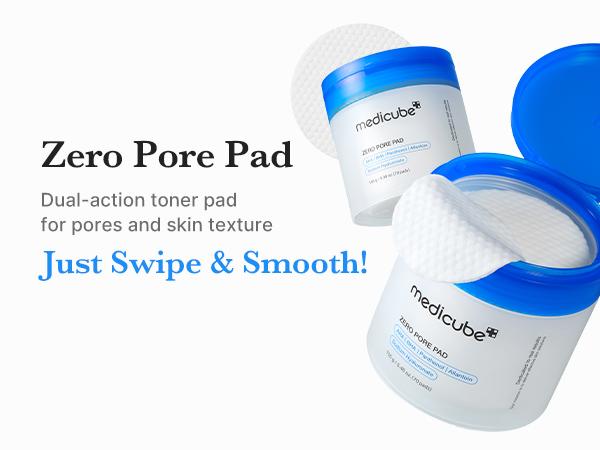 [medicube] Mix & Match Toner Pad Setㅣ Pore, Use After Spot, Brightening Care for Clear & Glass Glow SkinㅣTikTok Viral Toner Pads