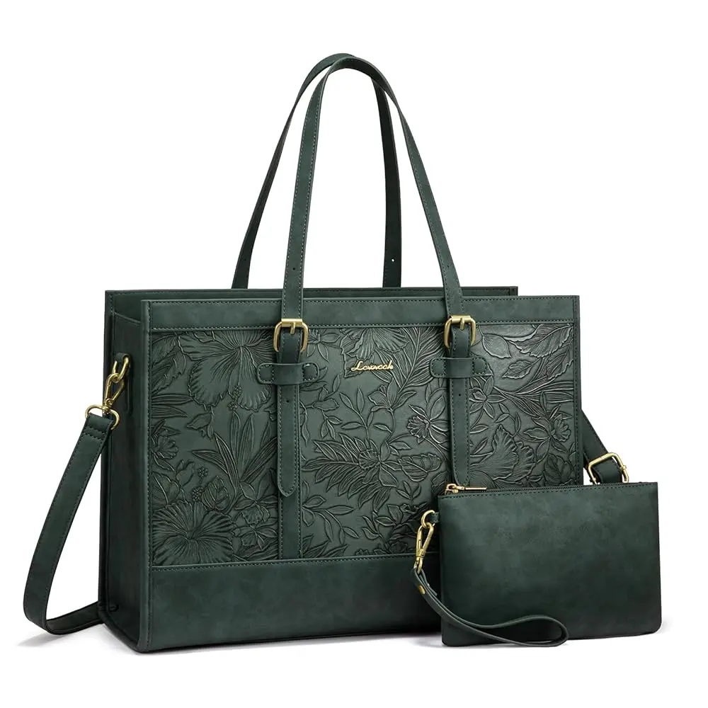 Green Embossed (Full PU Leather)