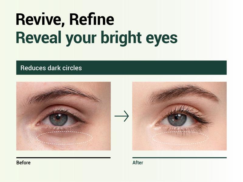 [Heimish] Marine Care Eye Cream (1.01 fl.oz / 30ml) with Marine Collagen & Peptides for Dark Circles, Wrinkle Care & Anti-Aging Springtok Brightening