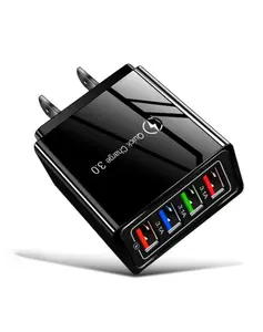 Vanou Tech 4-Port USB Wall Charger - Portable Quick Charge Block