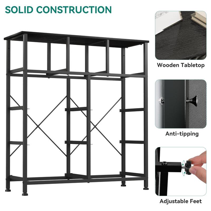 Yitahome 9 Drawer Dresser for Bedroom, Fabric Tall Dressers & Chests of Drawers, Organizer Unit Storage Tower for Bedroom, Living Room, Hallway, Closet, Girls, Bedroom Furniture,Dresser for Storage,Storage Bin Cabinet, Storage Shelf