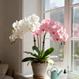 Phalaenopsis Orchid 58 Seeds Beautiful Long Blooming Flowering Plant Hardy Perennial Great for Indoor Qutdoor Eye-catching Potted Decoration