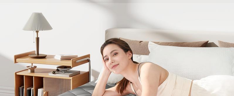 【VALUXE】 Electric Heated Mattress Pad with Dual Control, 10 Heat Settings & 1–12H Auto Shut-Off, Bed Warmer Fits 8–21" Deep Pockets, Machine Washable