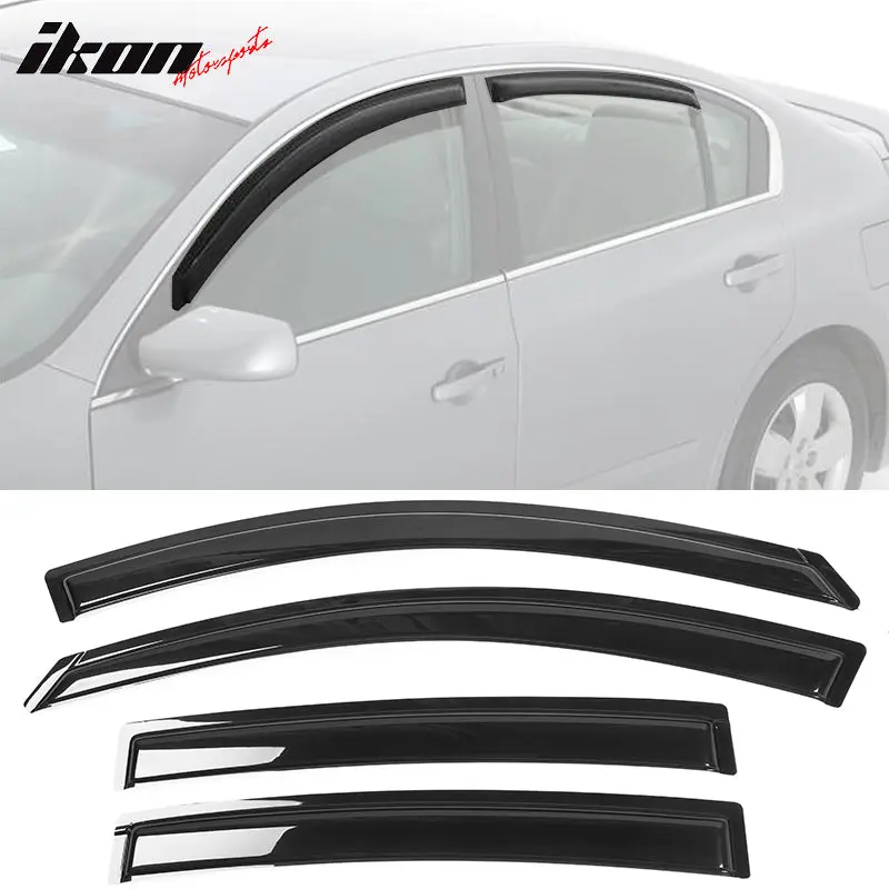 Visor Window for Nissan Altima Sedan 2007-2012 Slim Style Acrylic