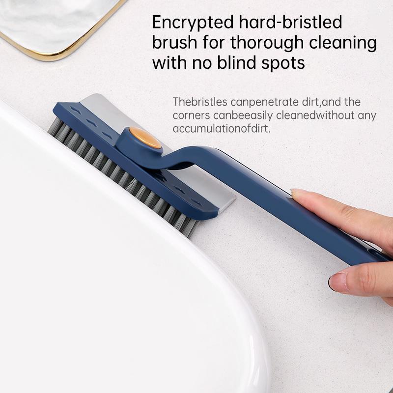 Multifunctional 4-In-1 Rotating Gap Brush, Bathroom Tile Cleaning Tool, No Dead Angle Scrubbing Brush, Floor Joint Cleaner
