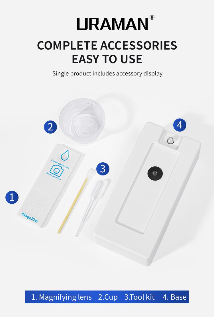 Magnifier Pro: Private, Simple, Reusable Base with Disposable Lens