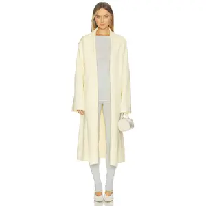 SEROYA Crosby Sweater Duster in Pastel Yellow