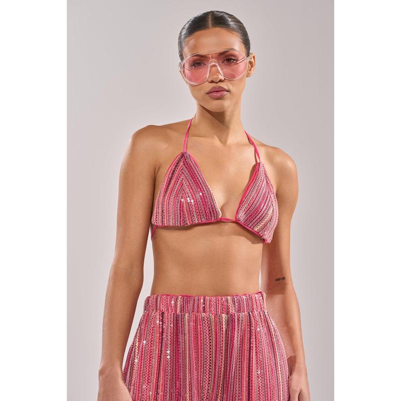 TAYLOR SEQUIN BRALETTE