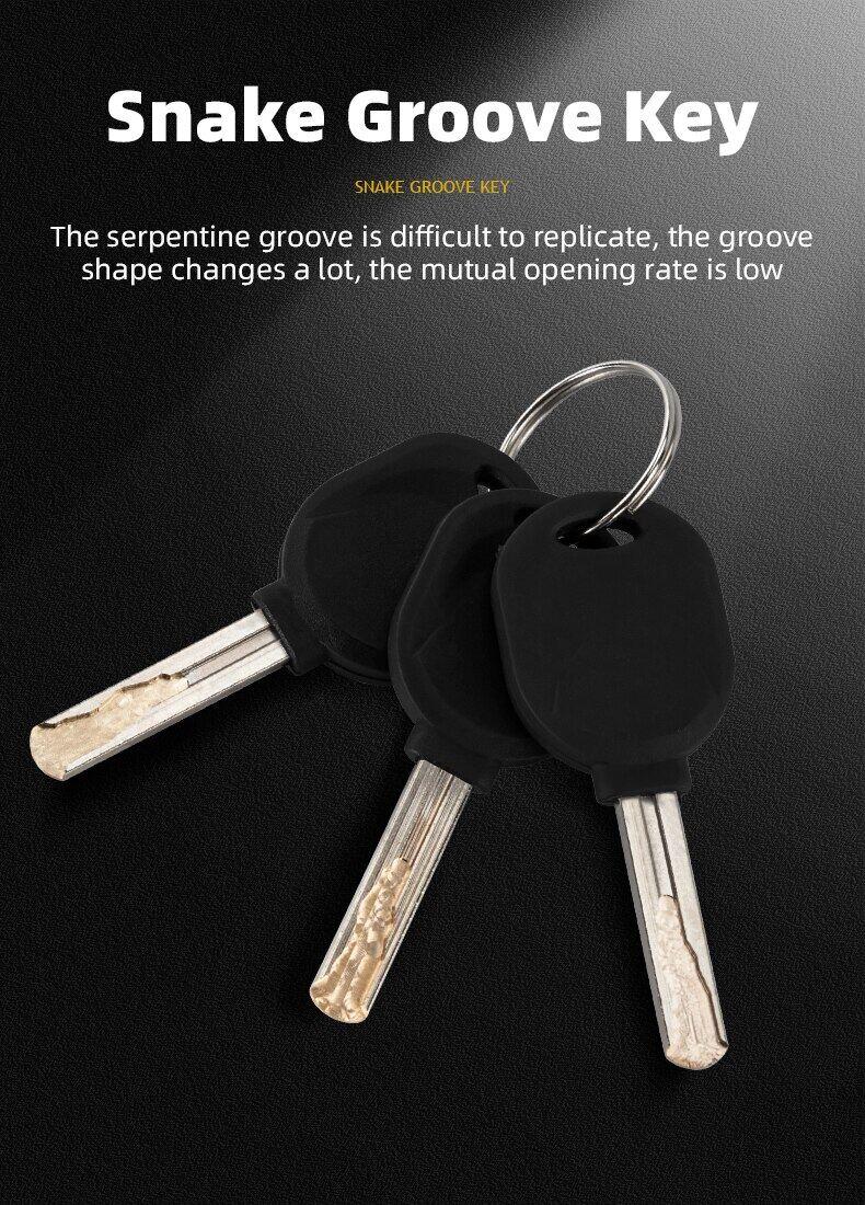 ROCKBROS Heavy Duty Anti Theft Bike Lock U-lock 4 ft  for Bikes eBikes Motorcycles Scooters