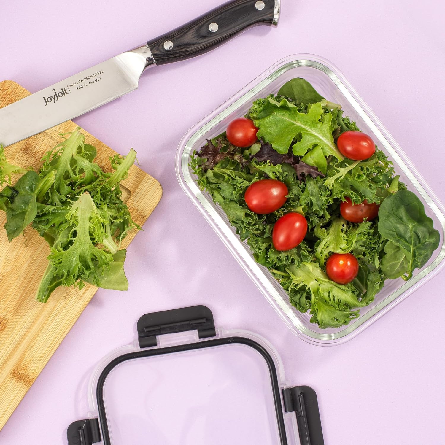 12pc Borosilicate Glass Storage Containers with Lids | 12 Airtight/Freezer Safe Food Storage Containers for Pantry and Kitchen | Meal Prep Container for Lunch | Glass Tupperware Set TikTokShopBlackFriday