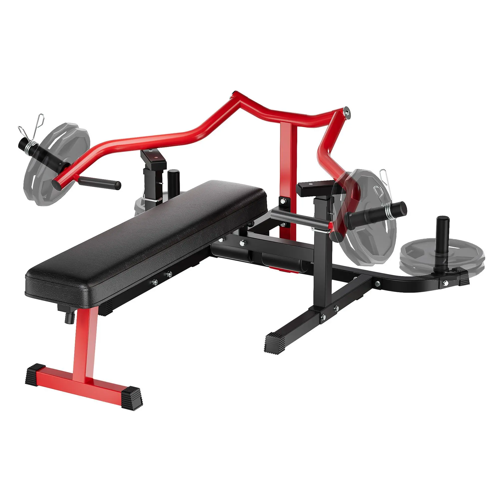1050LB Chest Press Machine with Independent Arms, Adjustable Workout Benches, Flat-Incline-Decline Design, Home Gym Equipment for Chest, Shoulder Workouts