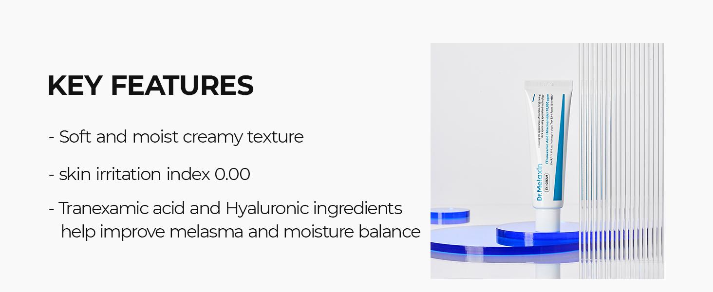 [Dr.Melaxin Official] TX Cream 50ml｜Nano-sized Tranexaminc Acid for Dark Spots & Hyperpigmentation