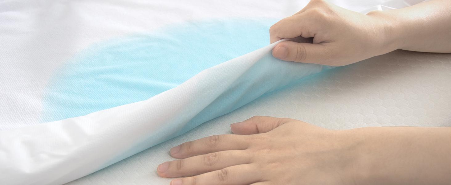 Shilucheng Waterproof Mattress Pad Luxury Soft Mattress Protector Breathable Hypoallergenic Noiseless Cover with Deep Pockets Fits 6-18 Inch Washable protector  de  colchon  impermeable