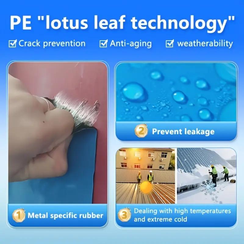 Professional 19.6IN*16.4FT All-Purpose Waterproof Tape for Roof Repairs Siding Boat Hulls Concrete Foundations & More Heavy-Duty Flexible Sealant Provides Superior Leak Protection on Various Surfaces All-Season Durability for Home Commercial Use