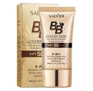 High-coverage waterproof snail BB cream - matte finish, long-lasting moisturizing and oil control, creates a natural makeup look, refreshing and non-greasy, perfect for makeup beginners, a great gift for Mother's Day,  and Valentine's Day.