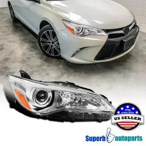 Fits 2015-2017 Toyota Camry Passenger Right Side Projector Headlight Lamp 15-17